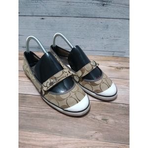 Coach Margot Mary Jane Slip-On Flats Size 7.5